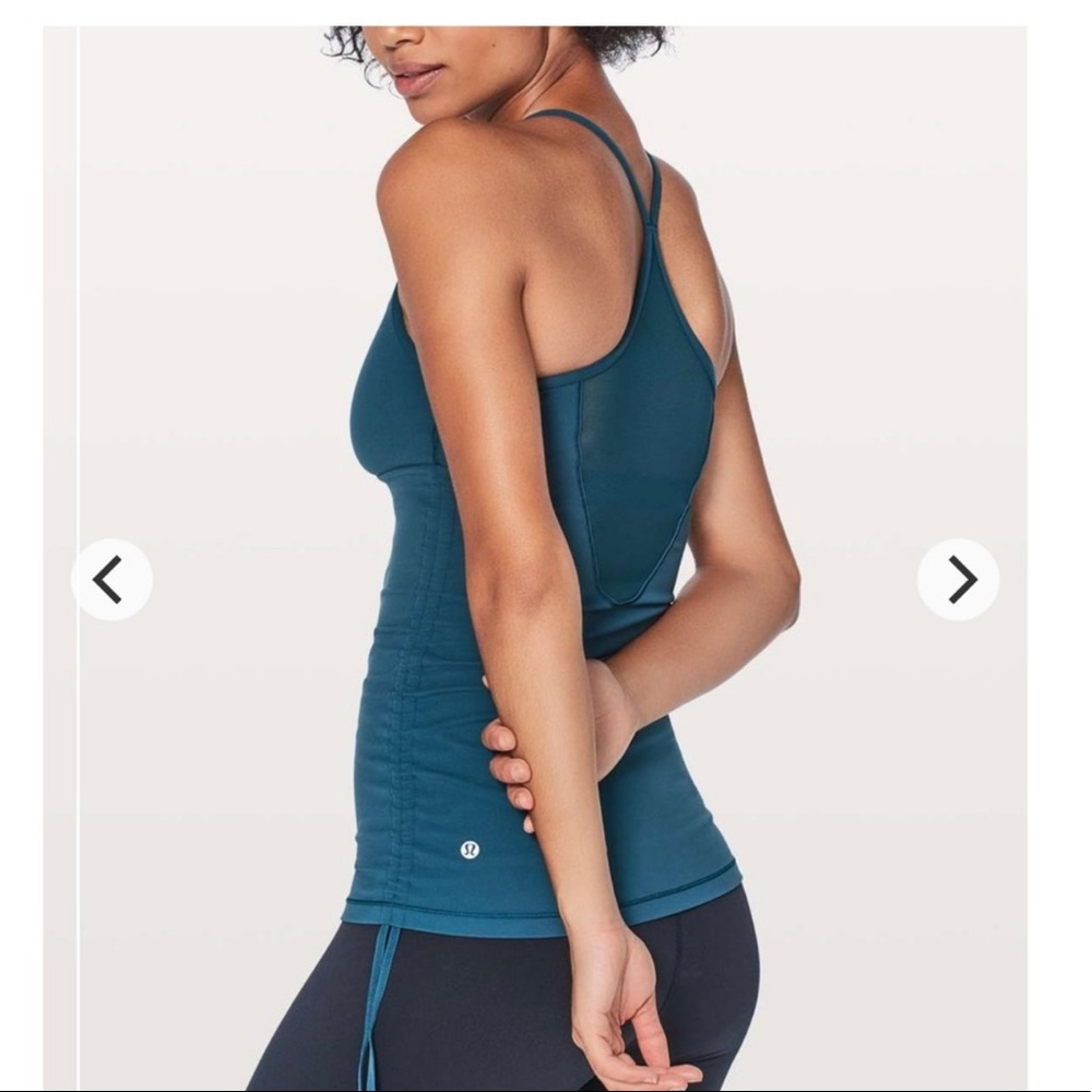 Lululemon Full Freedom Tie Tank Top Sz 2